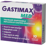 Gastimax Med, 10 chewable tablets, Fiterman Pharma