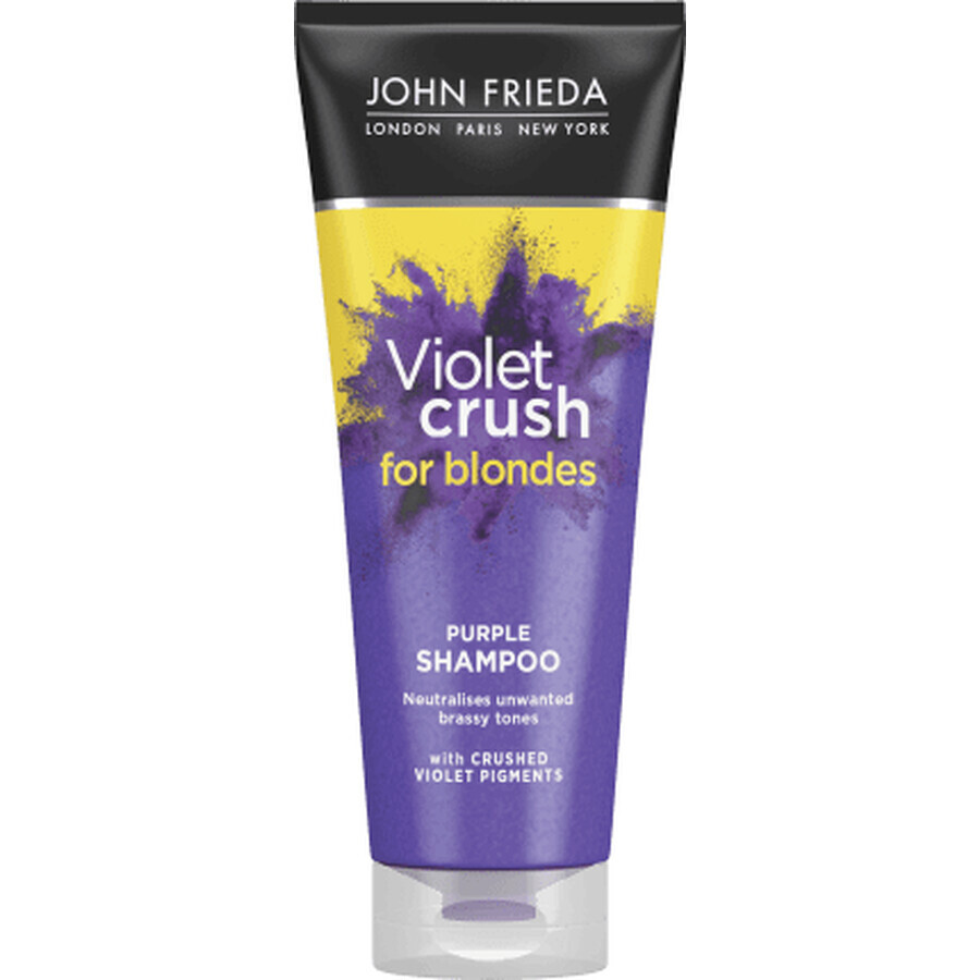 John Frieda Violet crush champú para cabello rubio, 250 ml