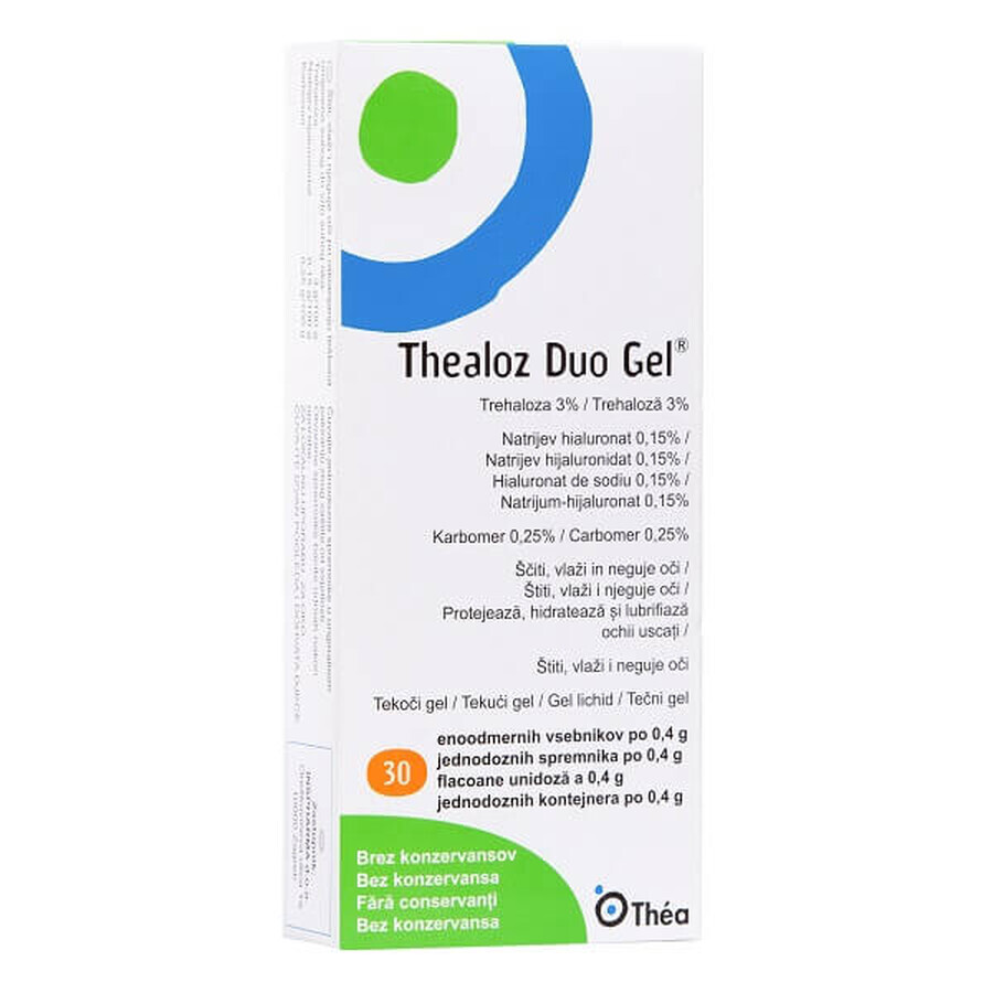 Gel - Thealoz Duo, 30 Monodosen, Thea