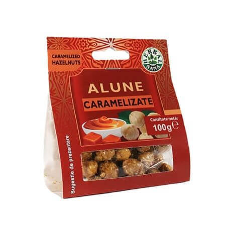 Alune caramelizate, 100 g, Herbal Sana