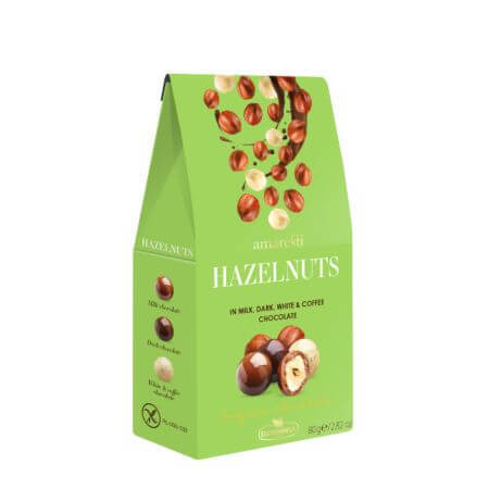 Mélange de noisettes et de chocolat, 80 g, Amaresti