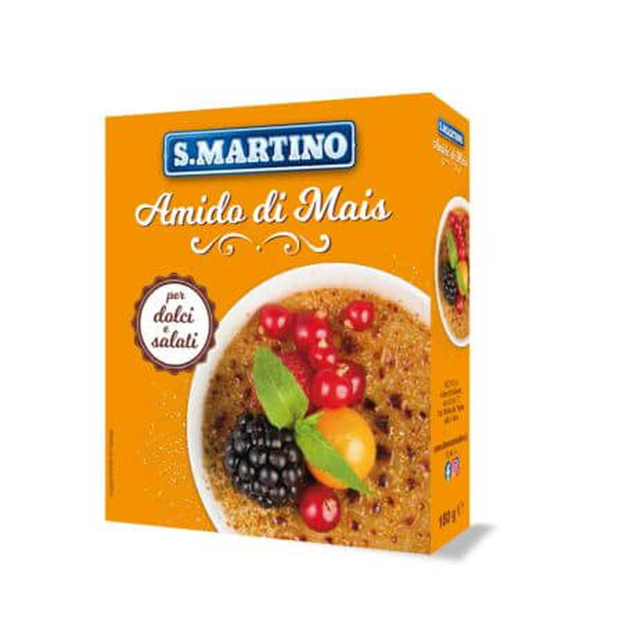 Maïszetmeel voor zoete of zoute glutenvrije gerechten, 180 g, S.Martino