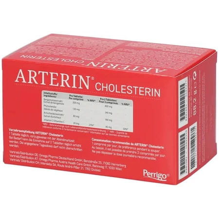 Arterin Cholesterol, 90 tablets, Perrigo