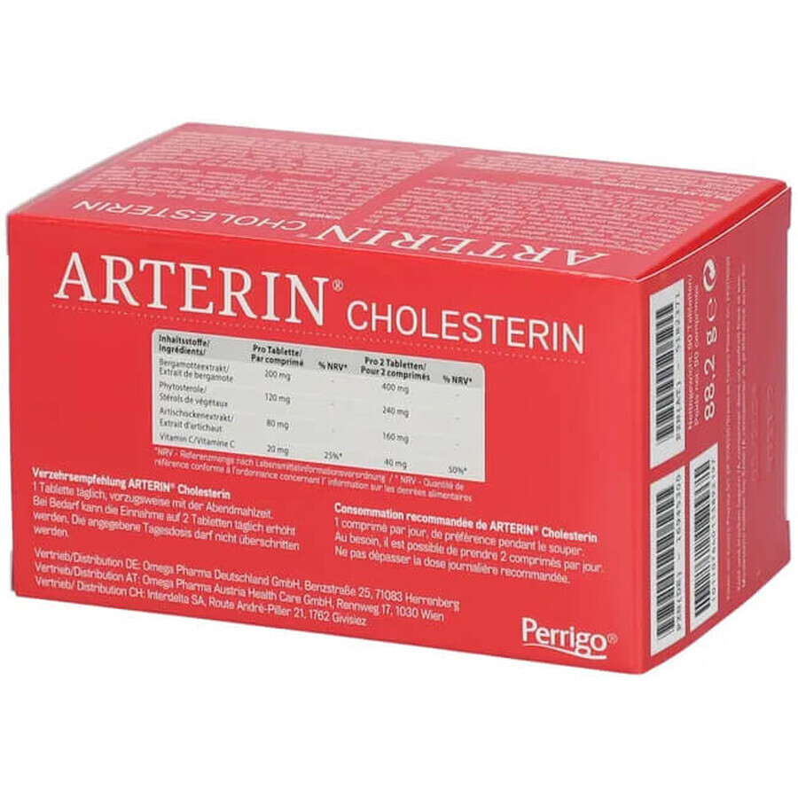 Arterin Cholesterol, 90 tabletten, Perrigo