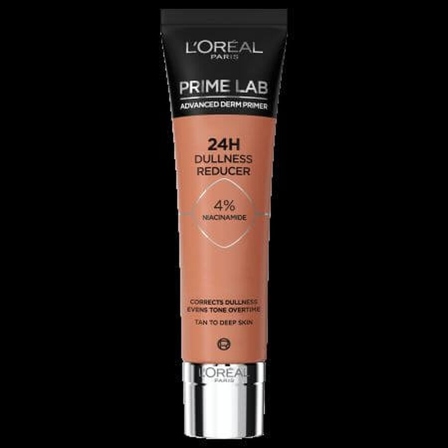 Baza de machiaj pentru ten tern Prime Lab 24h, 30 ml, Loreal Paris