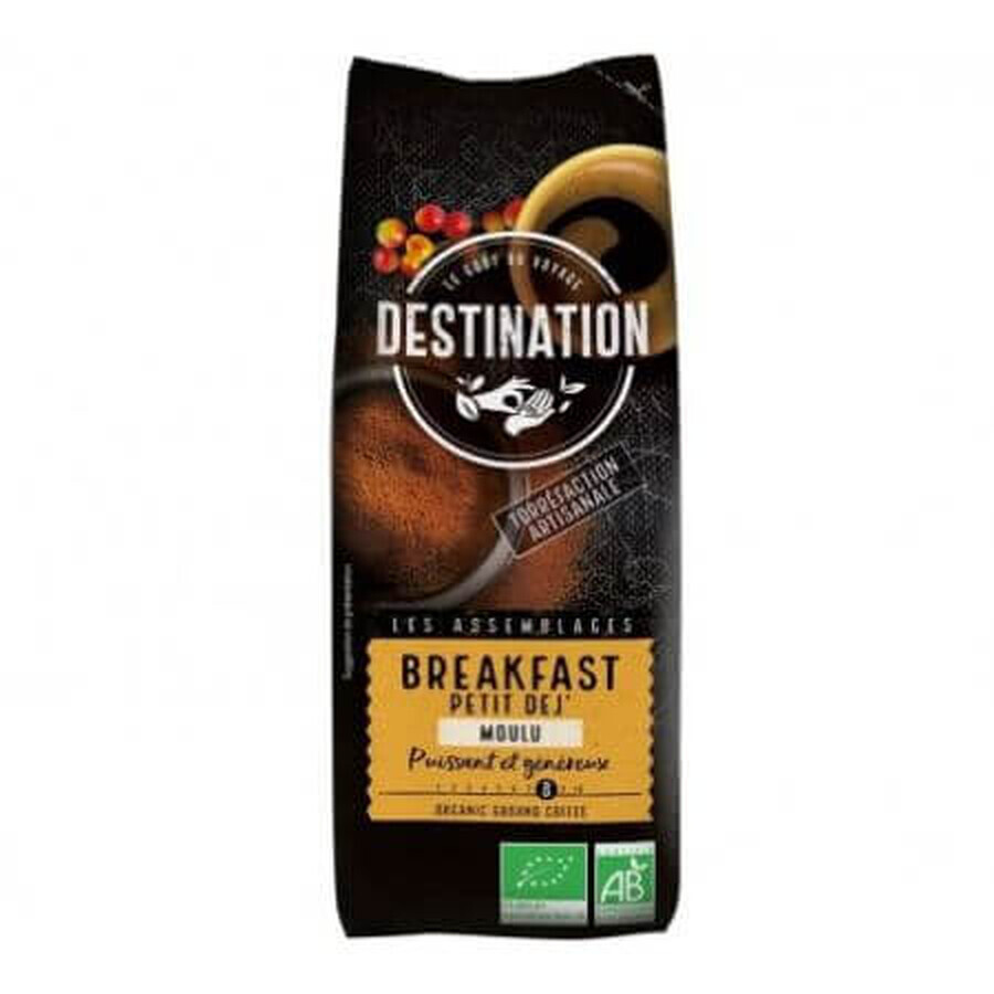 Breakfast Bio ground coffee, 250 g, Eco Destination