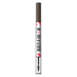 Build a Brow Eyebrow Pencil + Fixing Gel, 262 Black Brown, 1.4 g, Maybelline