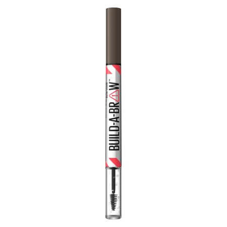 Matita per sopracciglia + Gel fissante Build a Brow, 262 Marrone nero, 1,4 g, Maybelline