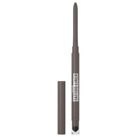 Tattoo Liner Automatischer mechanischer Augenstift, Mokka Grau, Maybelline