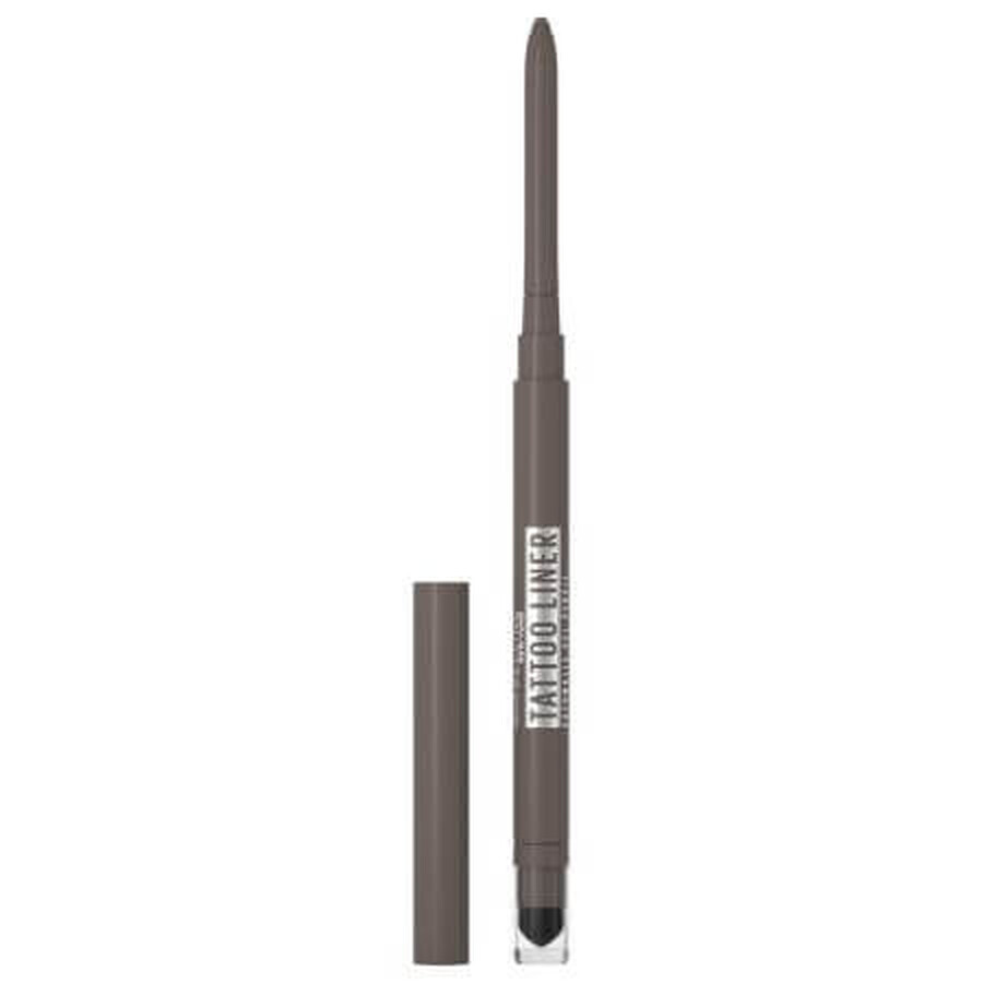 Tattoo Liner Automatischer mechanischer Augenstift, Mokka Grau, Maybelline