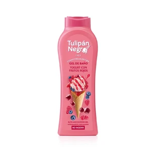 Joghurt-Duschgel mit roten Beeren, 650ml, Tulip