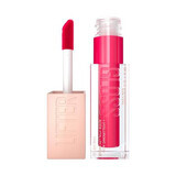 Lip Gloss with Hyaluronic Acid Lifter Gloss, 024 Bubble Gum, 5.4 ml, Maybelline