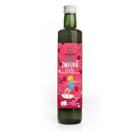 Sciroppo di lamponi biologico senza zuccheri aggiunti, 500 ml, Sonnentor