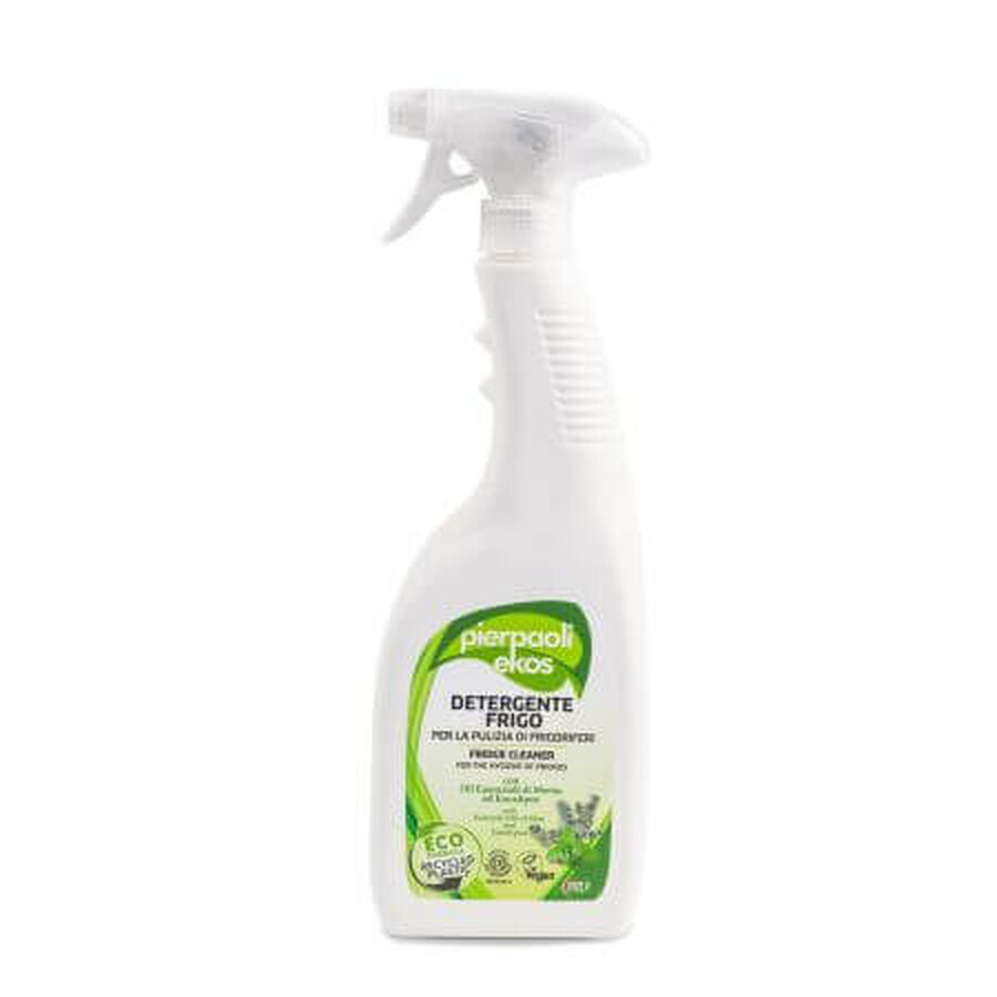 Ekos reinigings- en ontsmettingsmiddel voor koelkasten met etherische olie van munt en eucalyptus, 750 ml, Pierpaoli