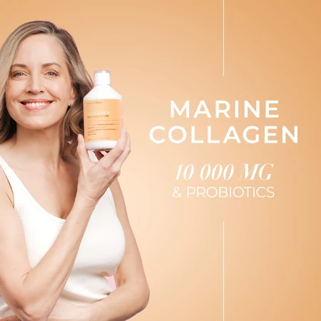 Collagène liquide avec acide hyaluronique et vitamines Morning Glow, 500 ml, Swedish Collagen