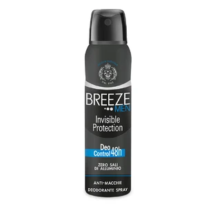 Aluminiumfreies Spray-Deodorant für Männer Invisible Protection Men, 150 ml, Breeze