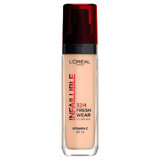 Fondotinta resistente al trasferimento Infaillible 32H Fresh Wear 110 Vanille Rose, 30 ml, L&#39;Oreal