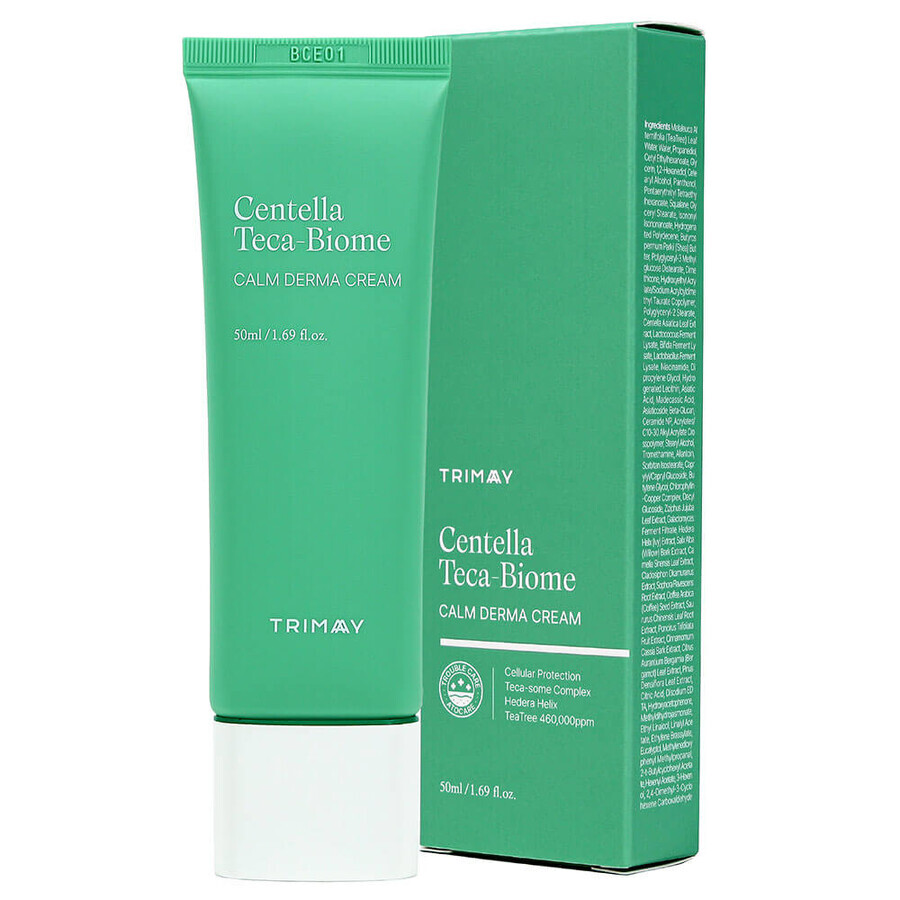 Calming Face Cream, Centella Teca-Biome Calm Derma, Trimay, 50 ml, Biocart