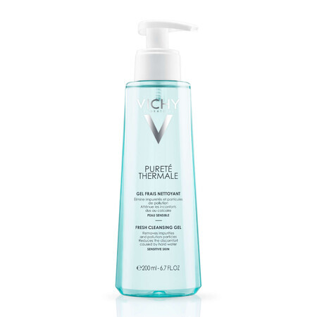 Vichy Purete Thermale gel de curățare cu efect de prospețime, 200 ml