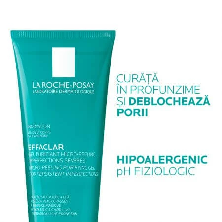 La Roche-Posay Effaclar micro-exfoliating cleansing gel 200 ml