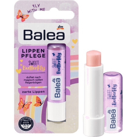 Balea Baume à lèvres Sweet Butterfly, 4,8 g