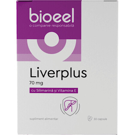 Bioeel Liverplus 70 mg, 30 capsule