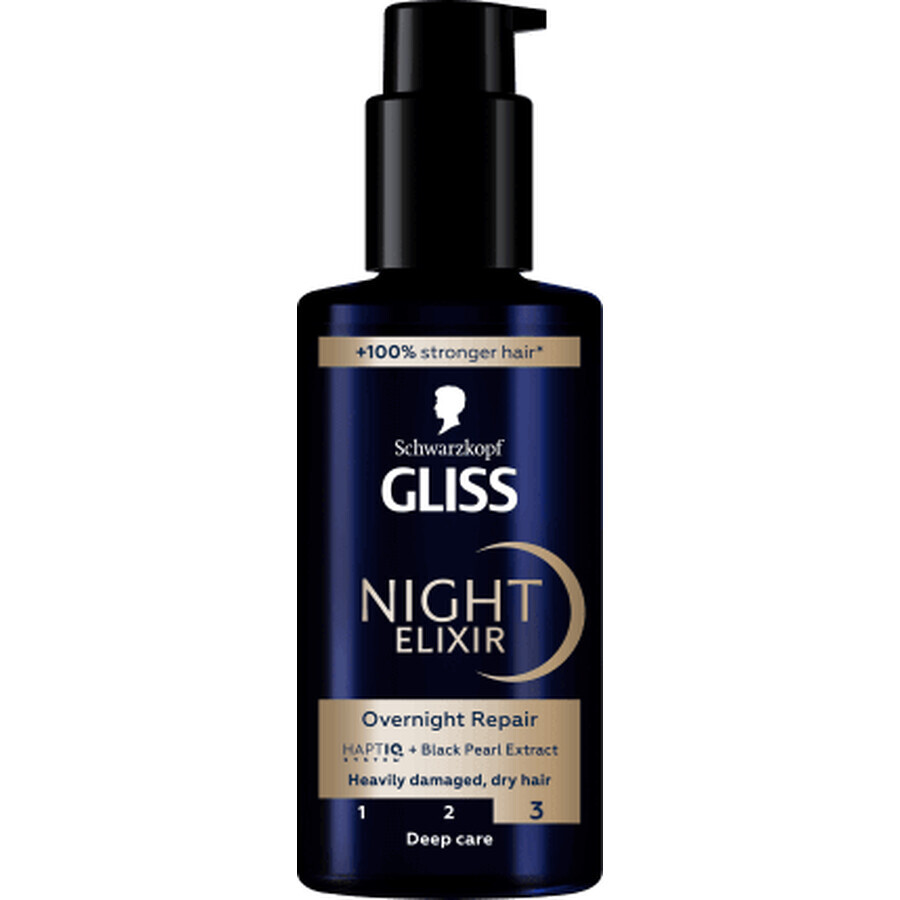 Schwarzkopf GLISS Nacht elixer voor zeer beschadigd en droog haar, 100 ml