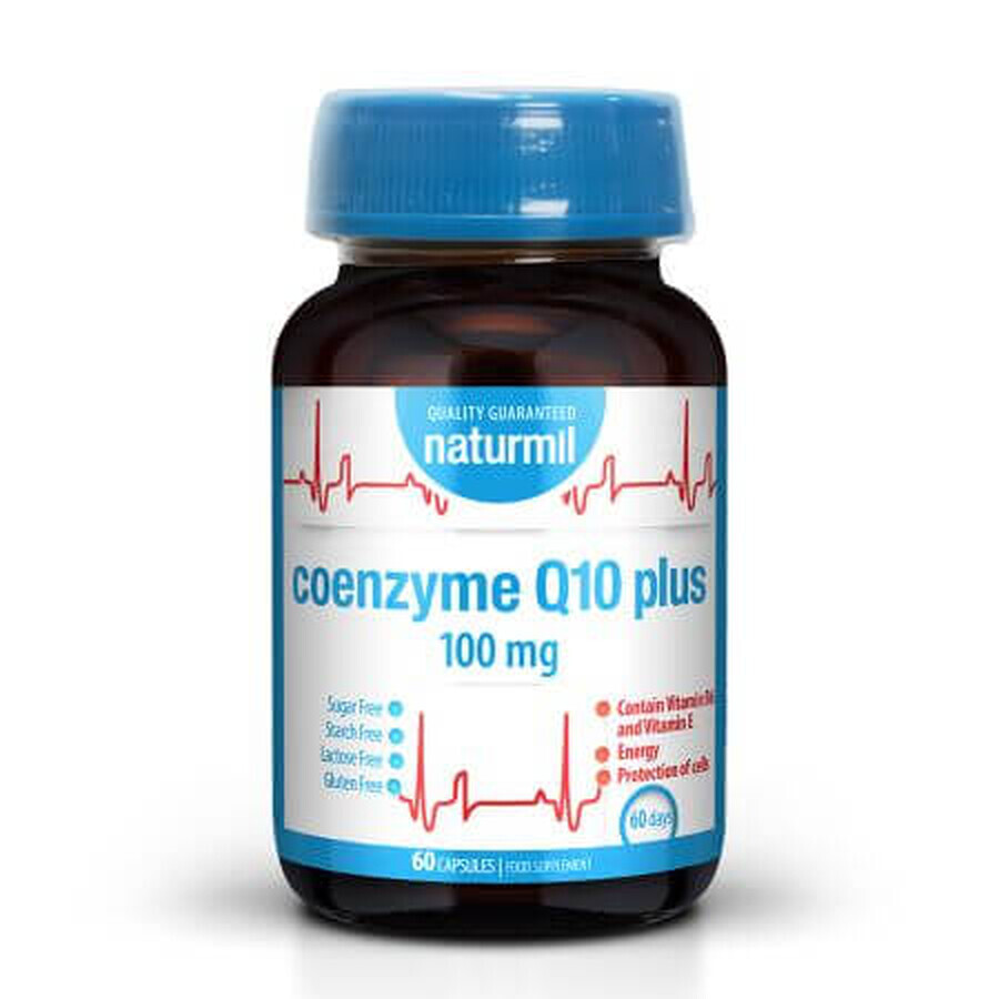 Coenzyme Q-10 Plus 100 mg, 60 capsules, Naturmil