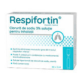 Cloruro sódico 3% solución para inhalación Respifortin, 60 ampollas x 4 ml, Penta Arzneimittel