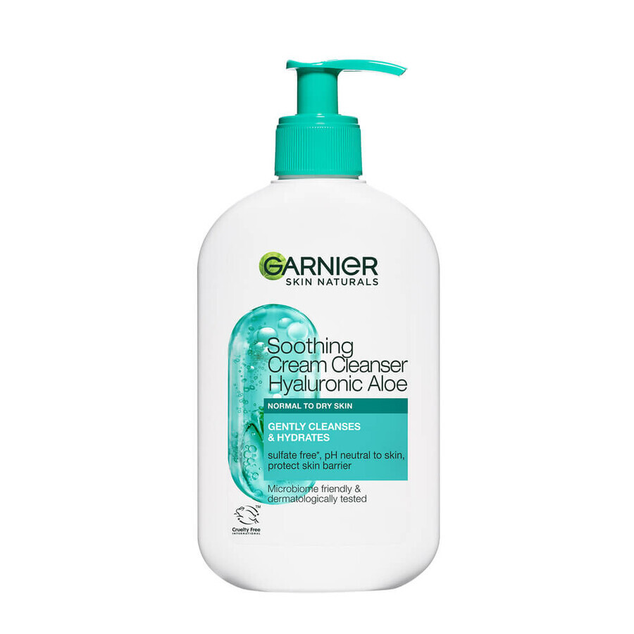 Hyaluron Aloë Skin Naturals Reinigingscrème, 250 ml, Garnier