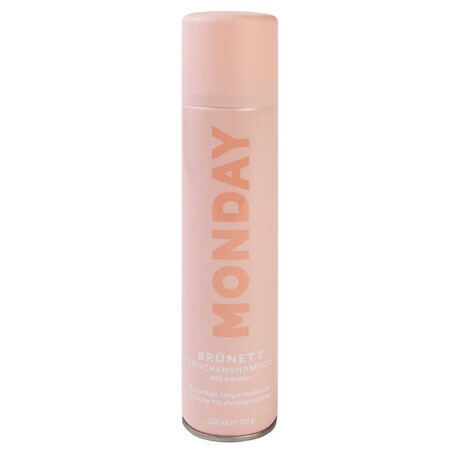 Dry shampoo with keratin for brown hair, 200 ml, Monday