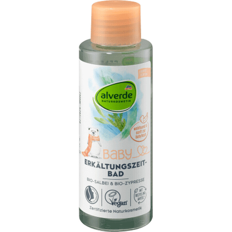 Alverde BABY Bagno schiuma per neonati, 100 ml