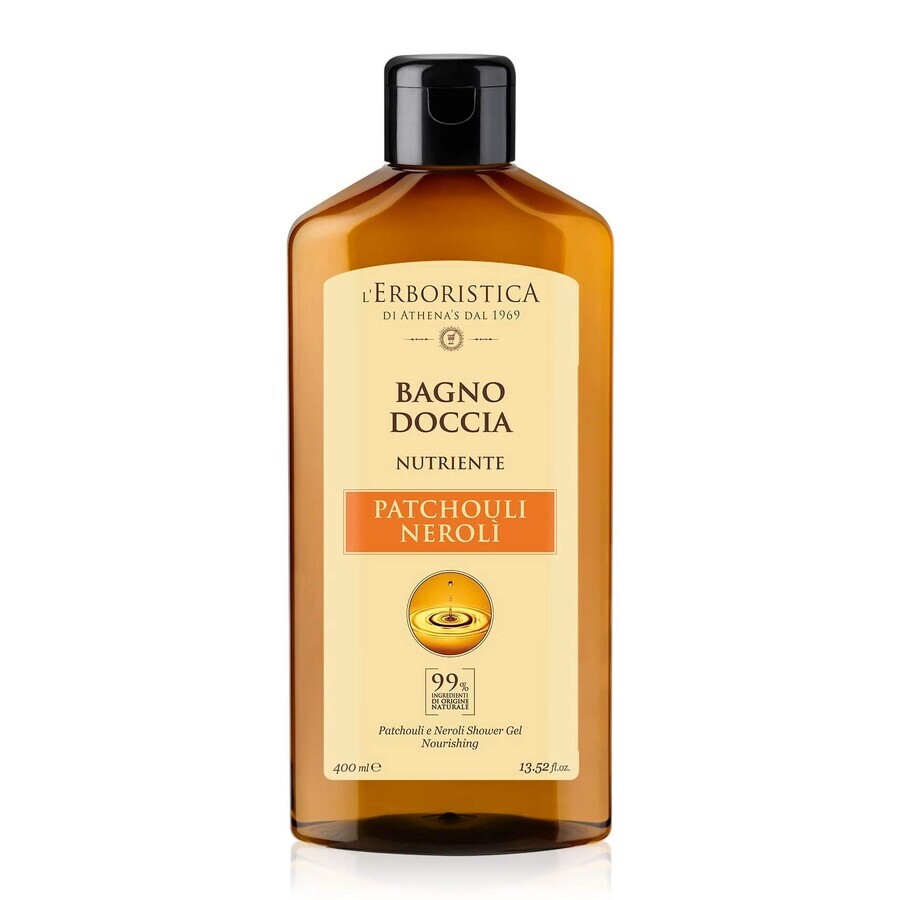 Duschgel mit Patchouli und Neroli, 400 ml, L'Erboristica