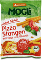 Mogli Pizza, kaas en olijfolie repen voor kinderen, 75 g