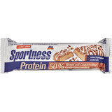 Sportness 50% eiwitreep, frisse cappuccino-smaak, 45 g