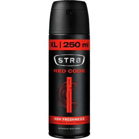 STR8 Deodorant spray RED CODE, 250 ml