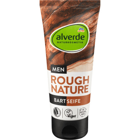 Alverde Naturkosmetik MEN Săpun de barbă ROUGH NATURE, 100 ml