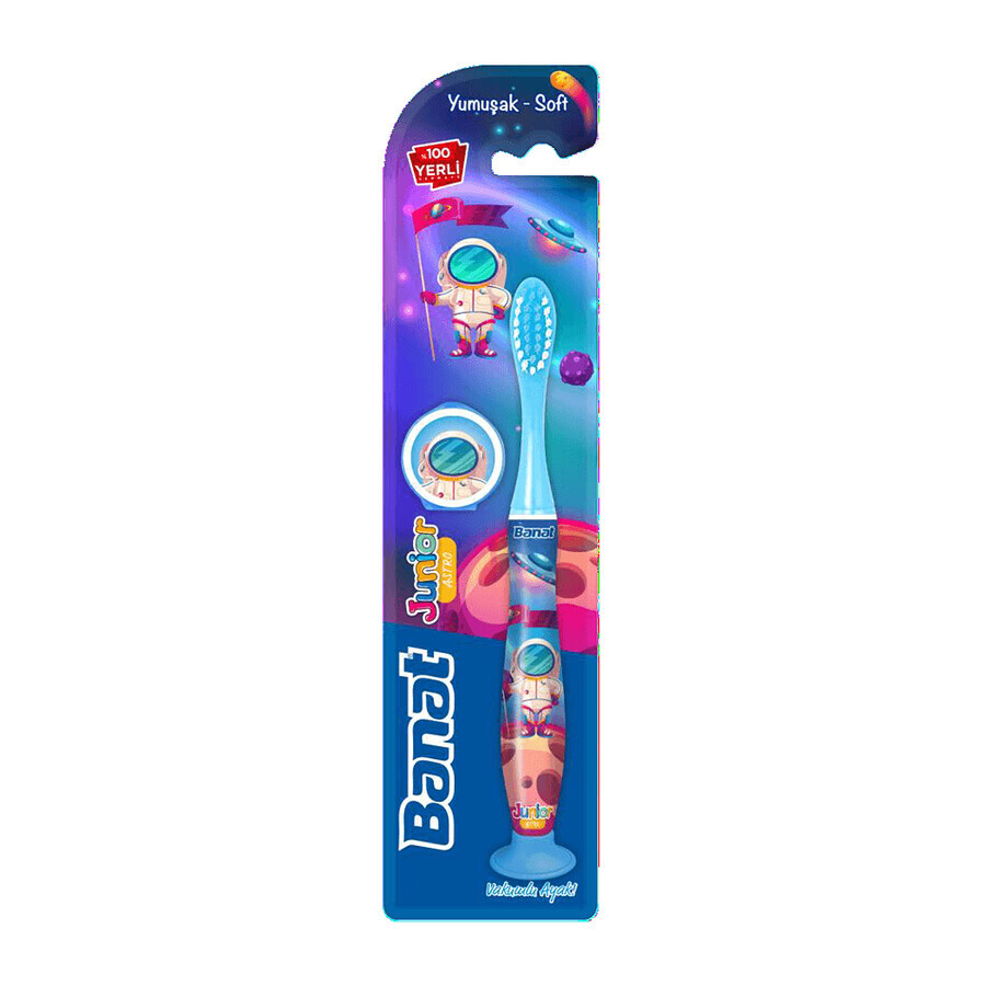 Brosse à dents Junior Astro Soft 5+, 1 pièce, Banat