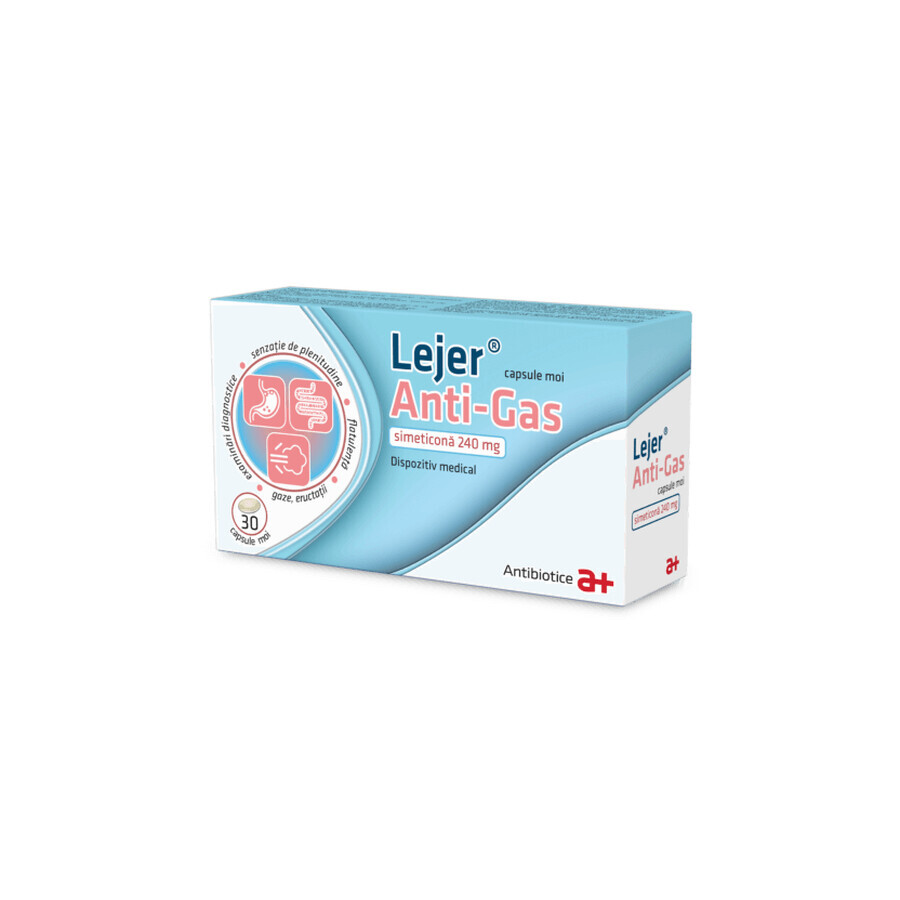 Light anti-gas x 30 soft cps, Antibiotice SA