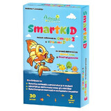 SmartKid - Omega-3 and Vitamin D Jellies, 30 capsules, Naturalis 