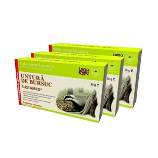 Dassenvet, 3x120 capsules, Sustamed
