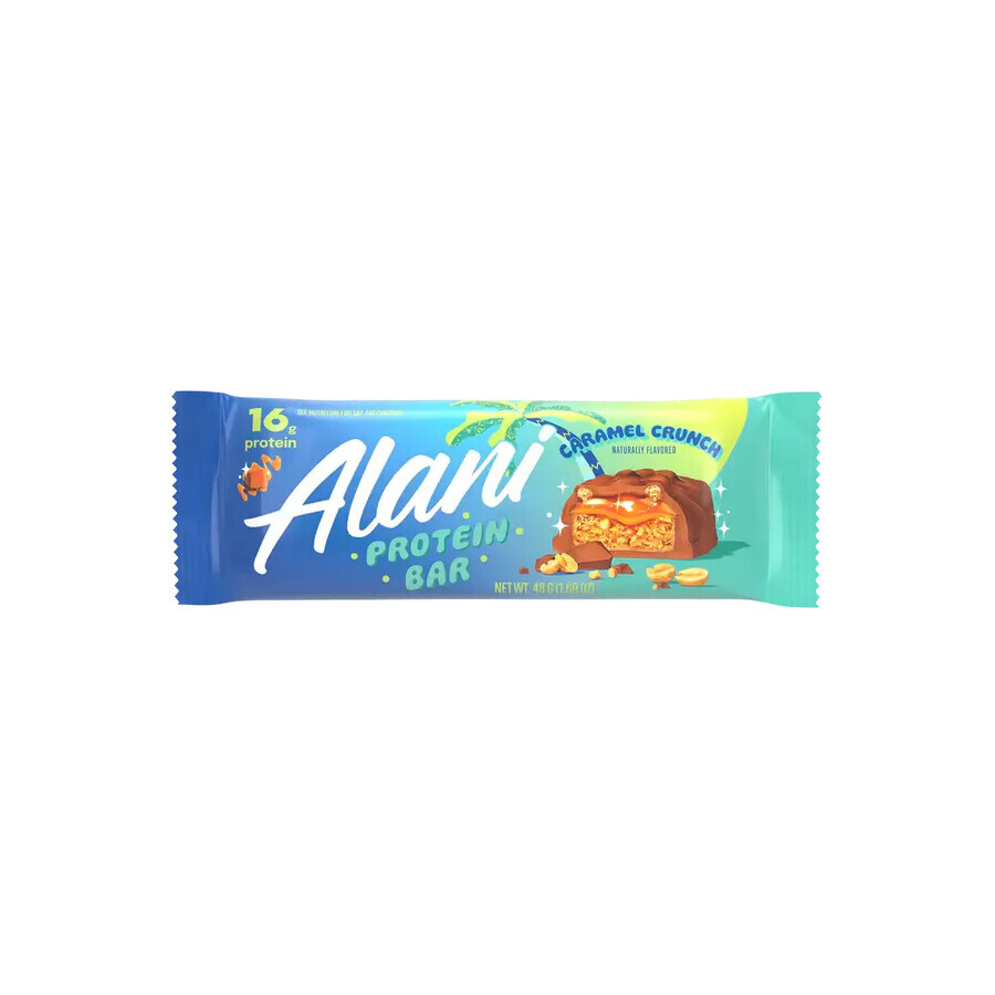 Alani Nu Fit Snacks, Karamell gewürzt Protein Bar knusprig, 48 G, GNC