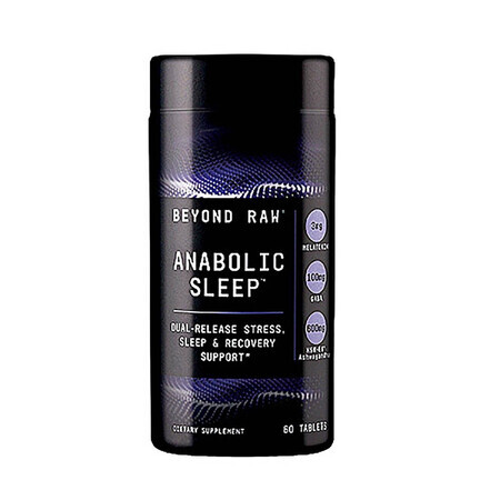 Beyond Raw® Anabolic Sleep™, Formula Avansata pentru Somn, 60 tablete, GNC