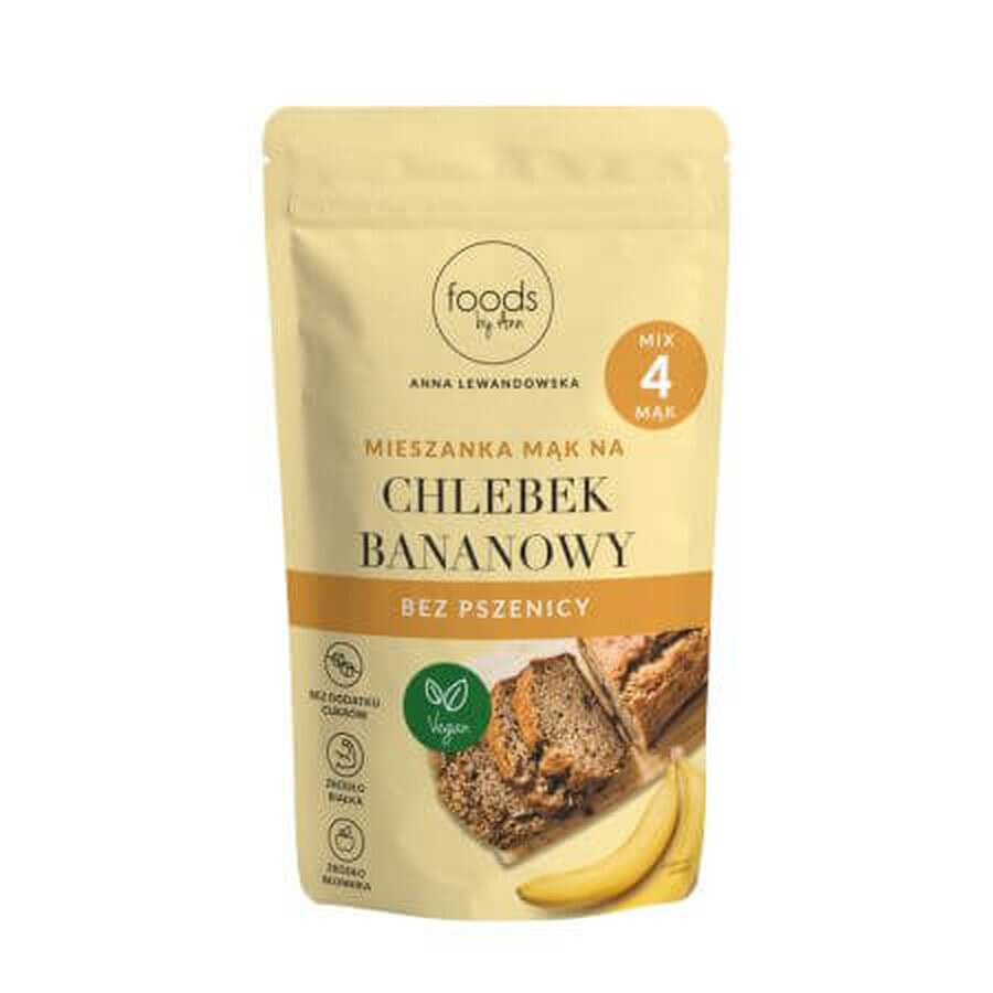 Tarwevrije bloemmix voor bananenbrood, 250g, Foods By Ann