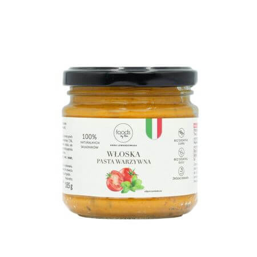 Italiaanse Groenten Pasta, 185g, Voeding Door Ann