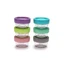 Set van 6 glazen potjes voor babyvoeding, 6 x 59 ml, Melii