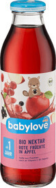 Babylove ECO rood vruchtensap, vanaf 1 jaar, 500 ml