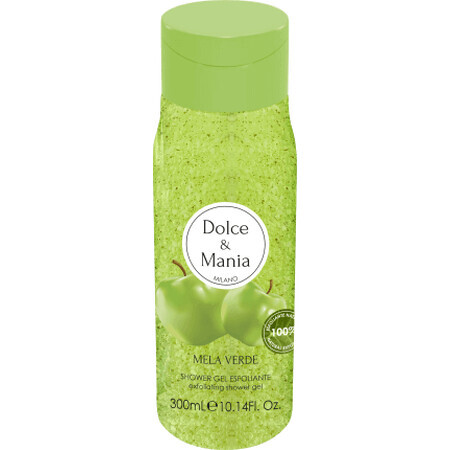 Dolce&amp;Mania Groene Appel Douchegel Scrub, 300 ml