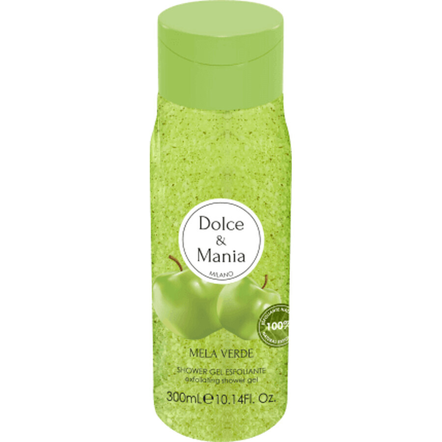 Dolce&amp;Mania Groene Appel Douchegel Scrub, 300 ml