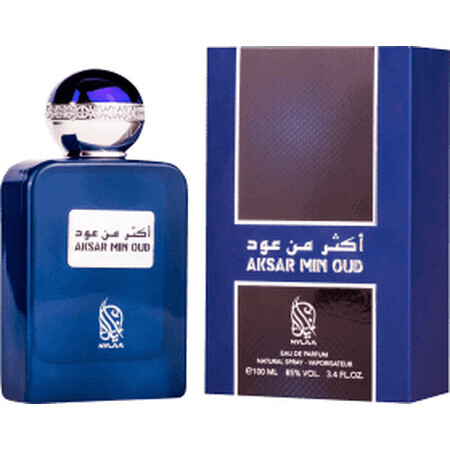 Nylaa Men's fragrance water Aksar Min Oud, 100 ml